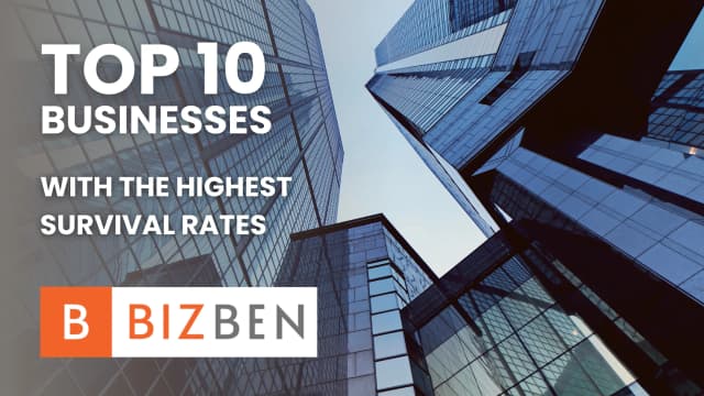 Thumbnail for Top 10 Businesses With the Highest Survival Rates in California