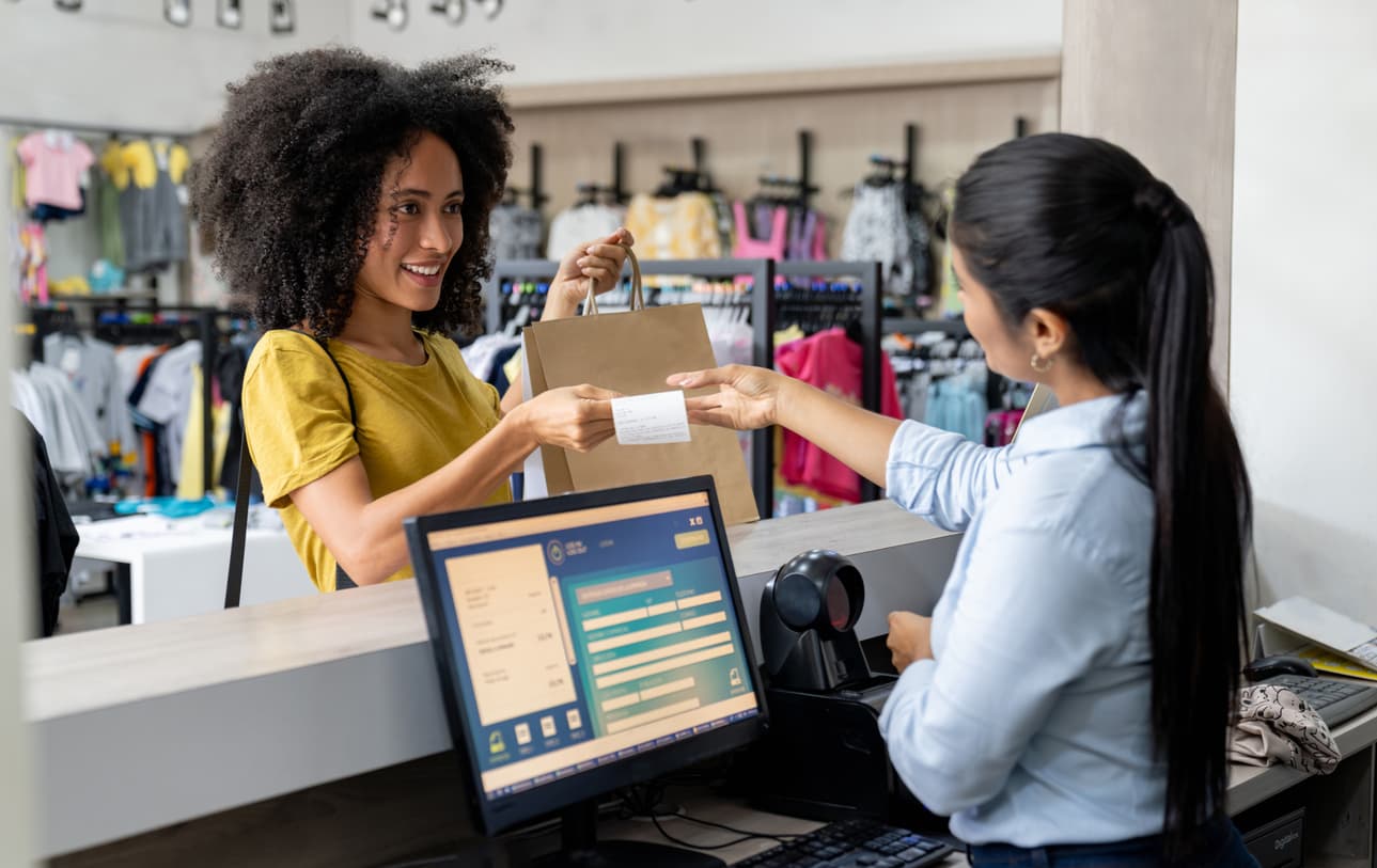 Photo or depiction of a retail business