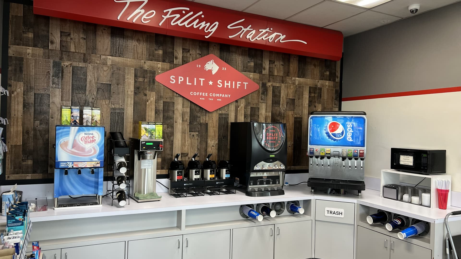 Photo or depiction of a retail business
