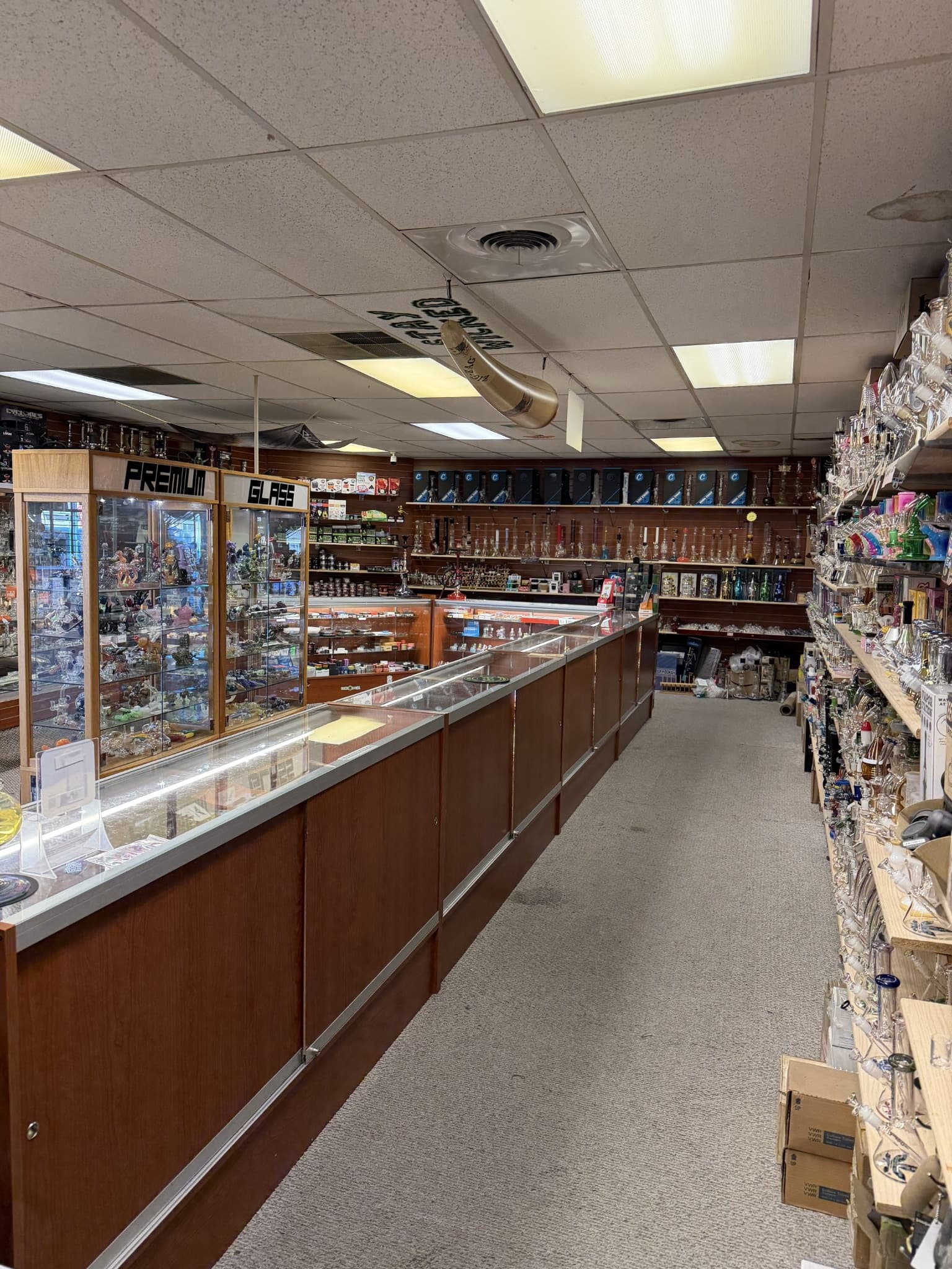 Photo or depiction of a retail business