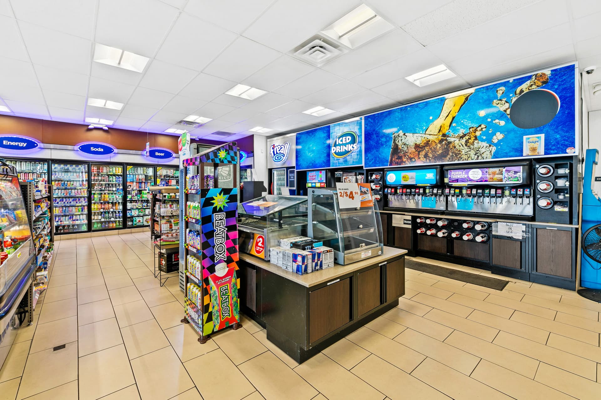Photo or depiction of a retail business