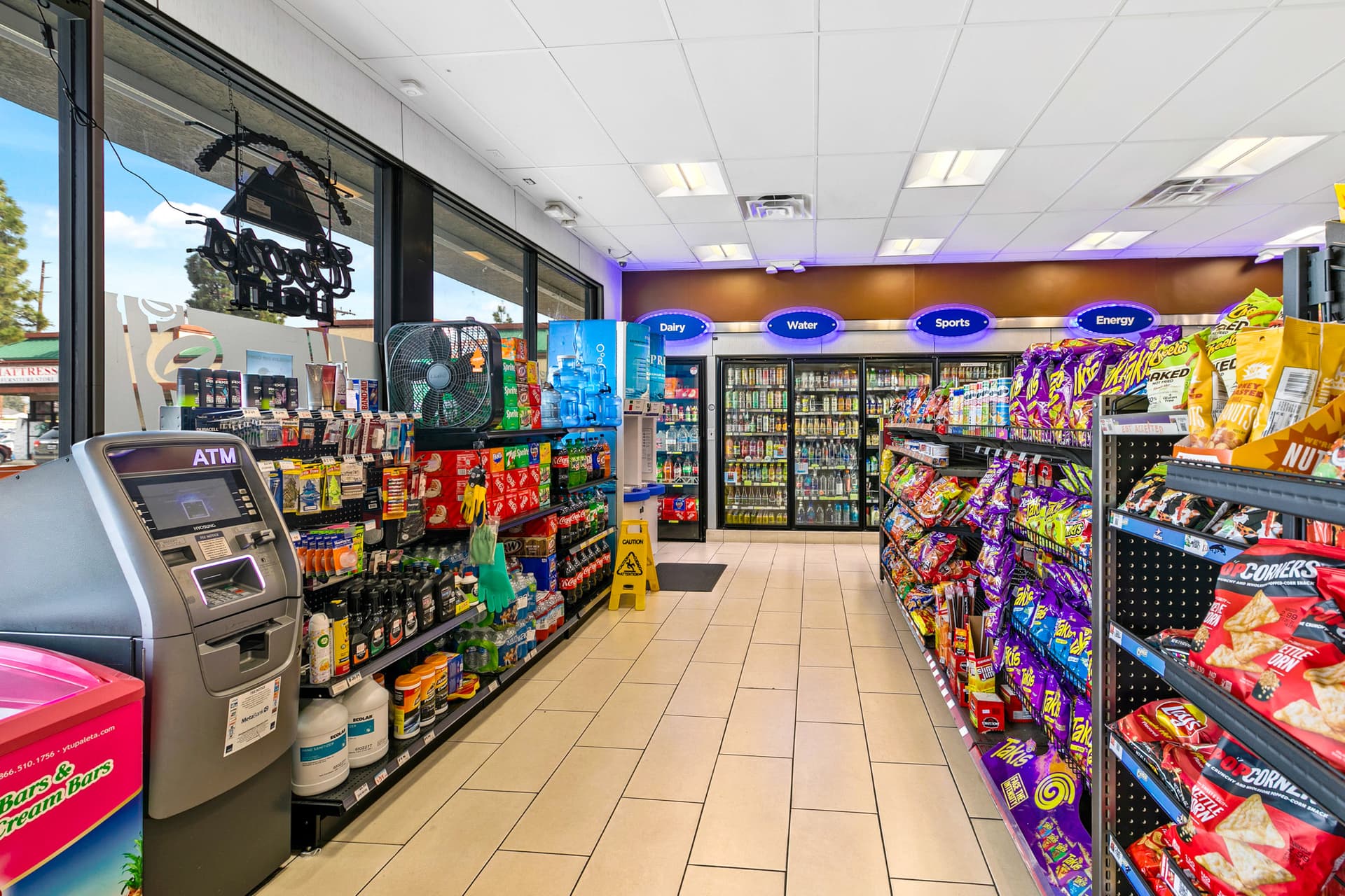 Photo or depiction of a retail business