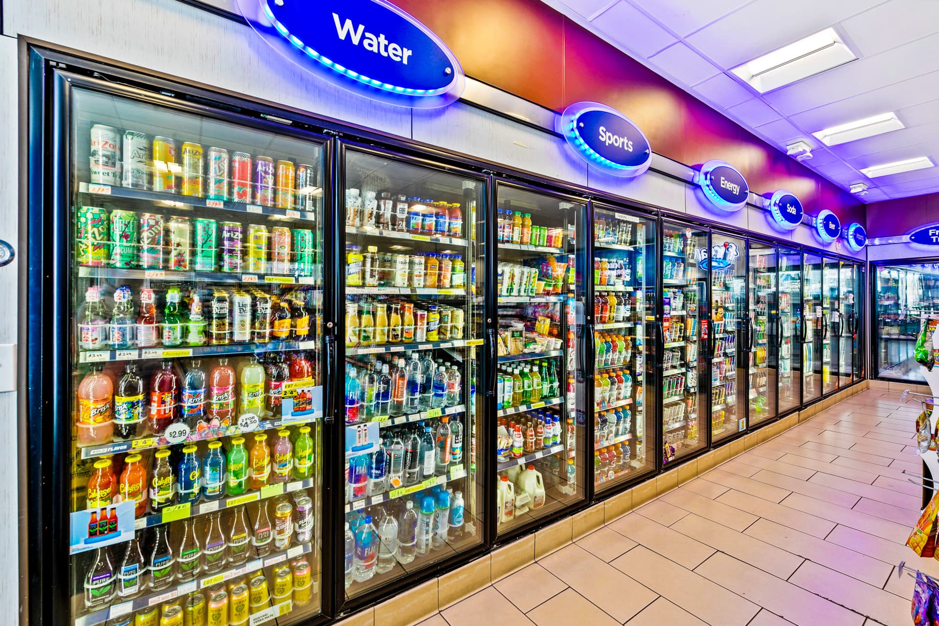 Photo or depiction of a retail business