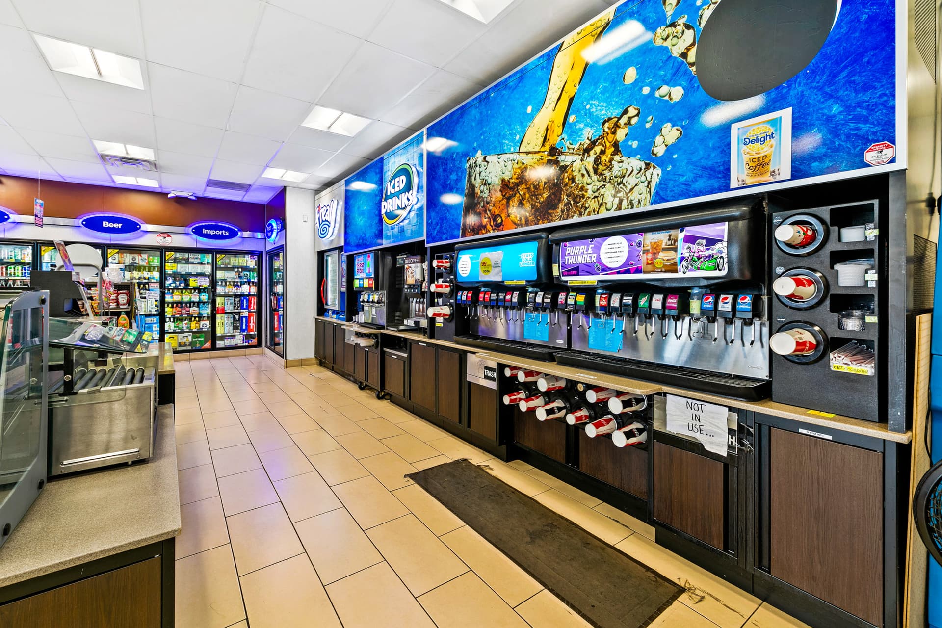 Photo or depiction of a retail business
