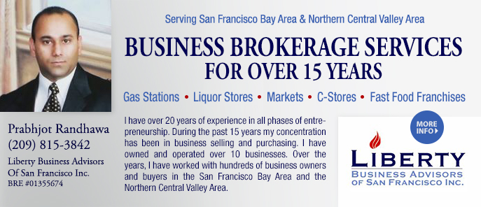 Prabhjot Randhawa Business Broker SF Bay Area
