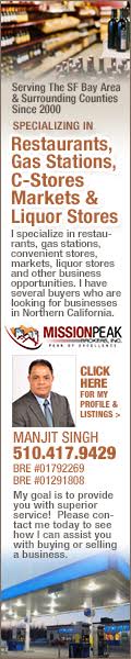 Manjit Singh SF Bay Area Business Broker