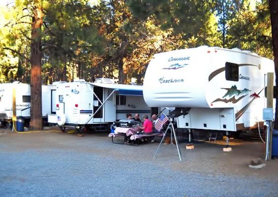 RV And Camping Cabin Park - 70 Years Old